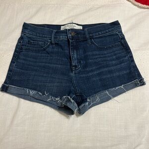 Abercrombie & Fitch Dark Wash Jean Shorts